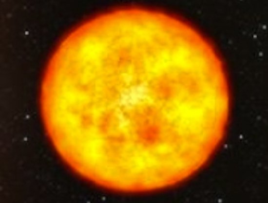 Hình ảnh mô phỏng ngôi sao HD 140283.