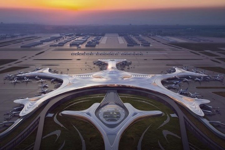 Trung Quốc sắp xây Trung Quốc sắp xây nhà ga sân bay hình hoa tuyết khổng lồ
