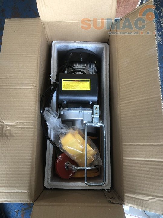 giá tời điện nâng hạ mini tải trọng 1200 kg