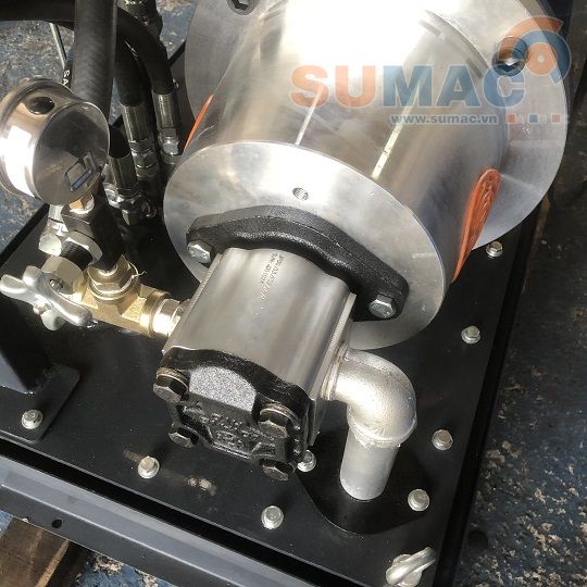 bơm thủy lực bánh răng lắp bộ nguồn thủy lực