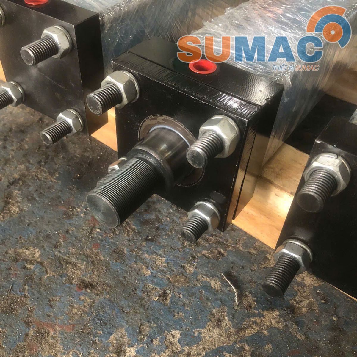 piston thủy lực 100 hành trình 400mm