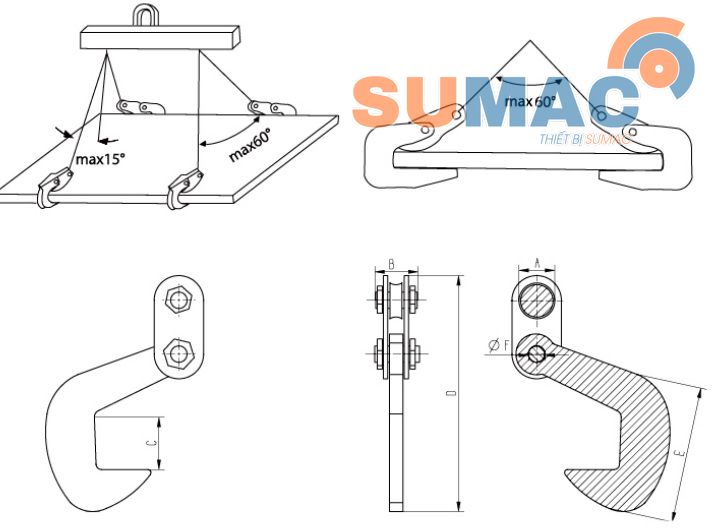 móc cẩu tôn tấm