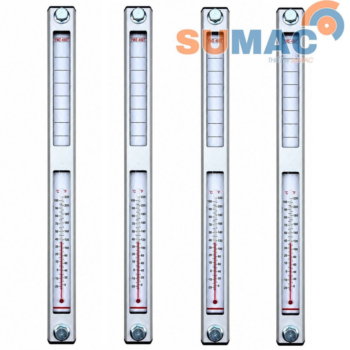 Thước Thăm Dầu Thủy Lực YWZ-450T ,Tâm Lỗ 450 mm