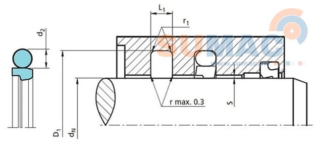 phớt giảm áp HBTS