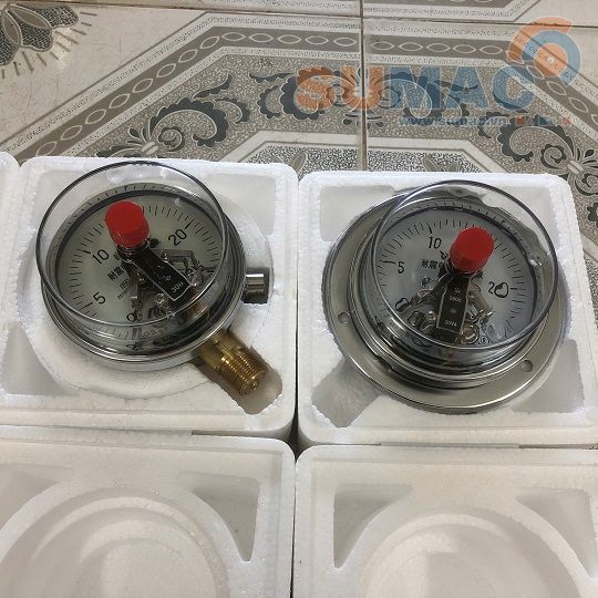 giá đồng hồ  áp suất 3 kim thủy lực