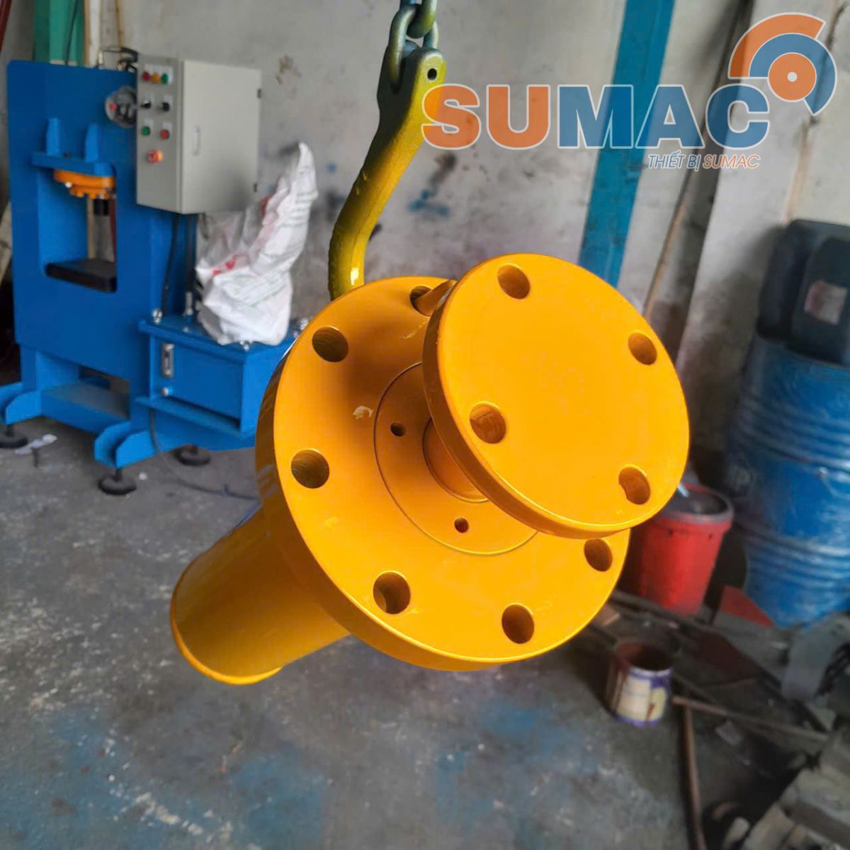 xi lanh thủy lực 10 tấn mặt bích