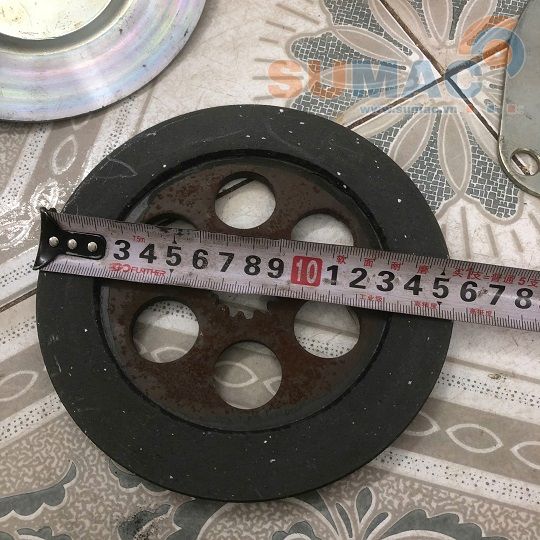 má phanh cẩu trục 2 tấn