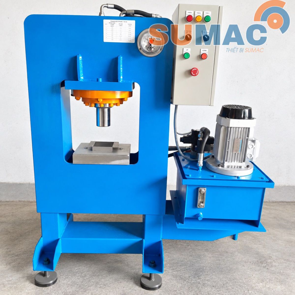 may ep thuy luc chu H 25 tan