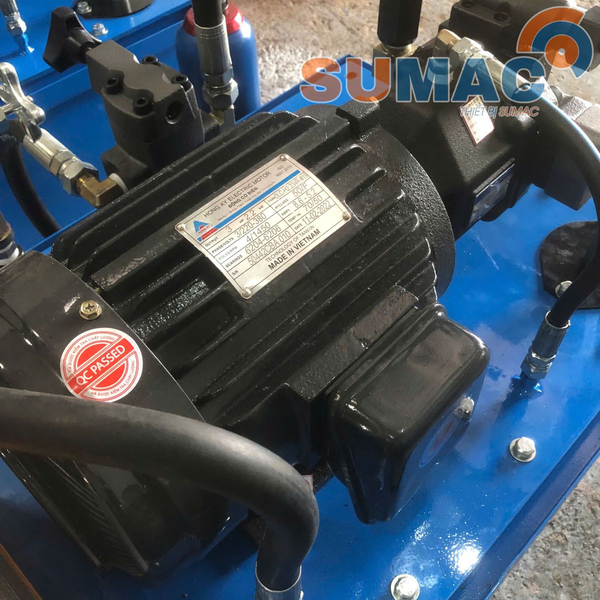 mô tơ bơm dầu thủy lực 2.2kw