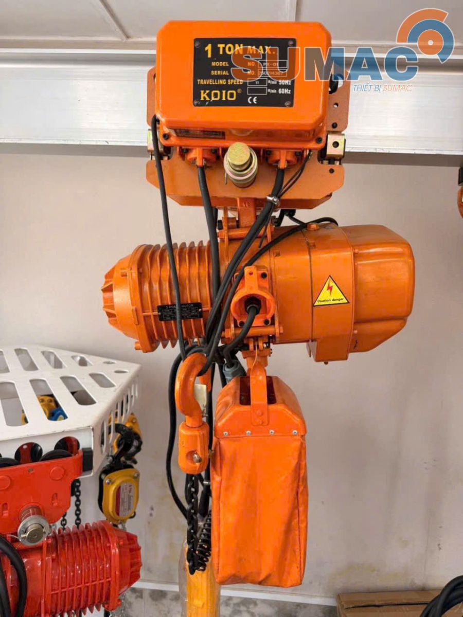 tời xích điện di chuyển. Bền Bỉ Hiệu quả cho nâng hạ