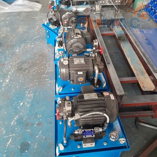 motor bơm dầu lắp bộ nguồn thủy lực