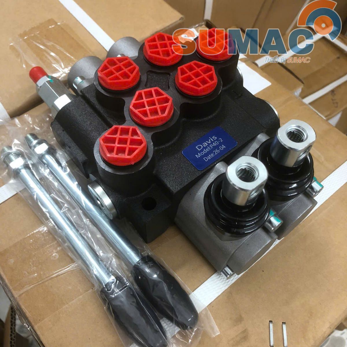 van gạt tay 2 cần 40l phút