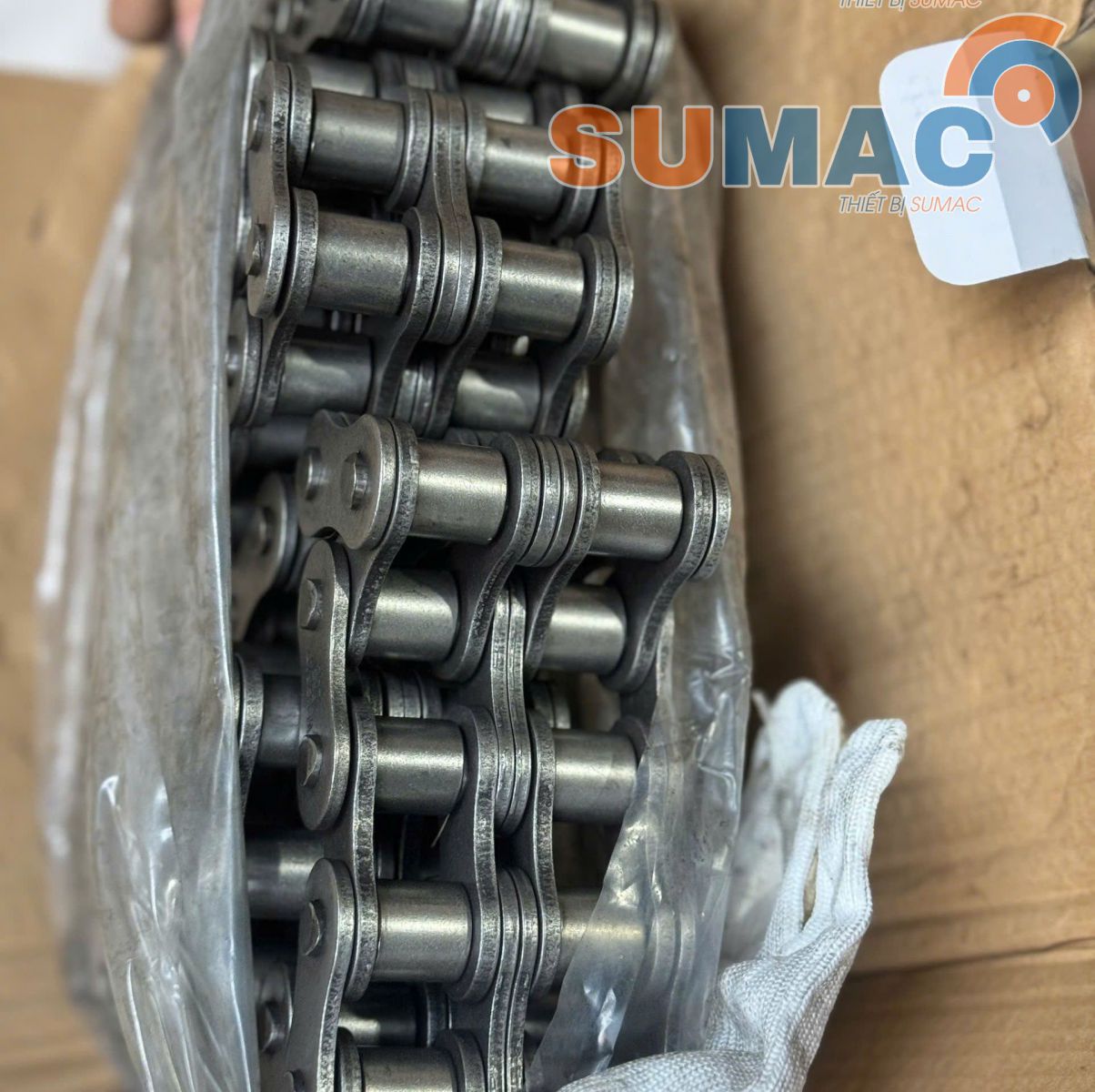 xích con lăn băng tải