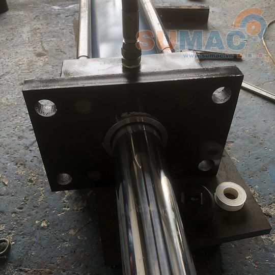 xi lanh thủy lực vuông 160 áp 140 bar